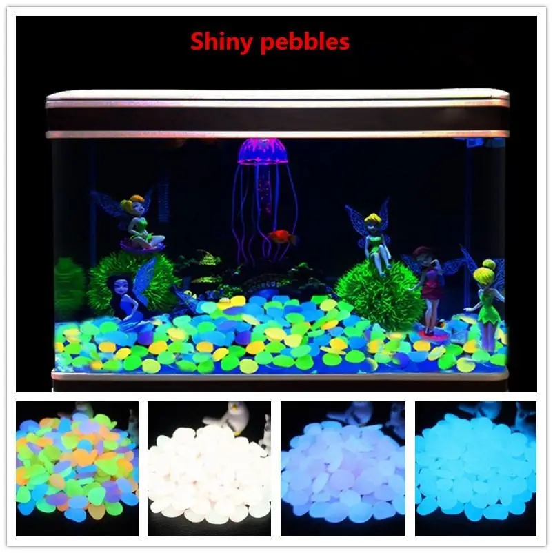 LumiParty 100PCS Luminous Stone Fluorescence Cobblestone Pebble for Home Aquarium Decoration
LumiParty 100PCS Luminous Stone Fluorescence Cobblestone Pebble for Home Aquarium Decoration