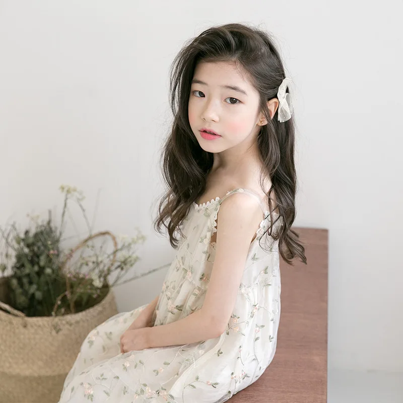 Kids Dresses for Girls Children Beach Clothing 2020 Summer Cotton Sleeveless Lace Strap Princess Dress Sling Vestido 3~15Y Ca832
Kids Dresses for Girls Children Beach Clothing 2020 Summer Cotton Sleeveless Lace Strap Princess Dress Sling Vestido 3~15Y Ca832