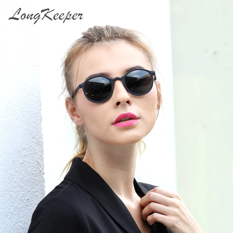 Hot Sale Men Mirror Polarized Sunglasses Women Round Black Frame Sport Glasses Unisex Driving Eyewear by Long Keeper 1061
Hot Sale Men Mirror Polarized Sunglasses Women Round Black Frame Sport Glasses Unisex Driving Eyewear by Long Keeper 1061
