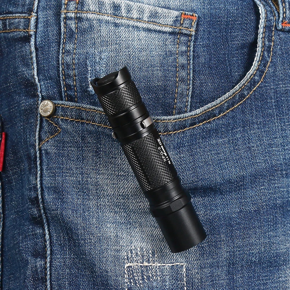 AloneFire X380 светодиодный фонарик 14500 Cree XPG2 мощный AA водонепроницаемый фонарь для