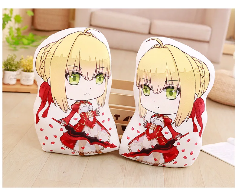 Anime Fate stay night Printing pillow plush Toy fgo saber Q veision Cushion pillow toy Gifts
Anime Fate stay night Printing pillow plush Toy fgo saber Q veision Cushion pillow toy Gifts