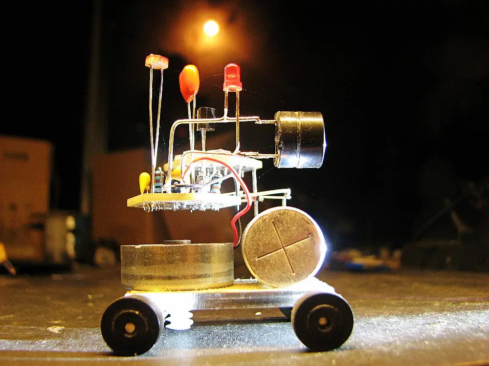 Лучевой робот diy наборы solarbotic soarbeam Роботизированная лампа Электронный Набор