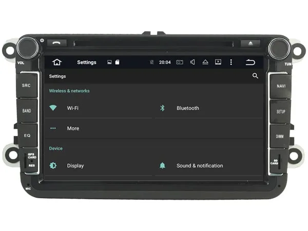 Android 8 0 автомобильный аудио dvd-плеер для VW POLO/CADDY/PASSAT/SAGITAR gps мультимедиа головное