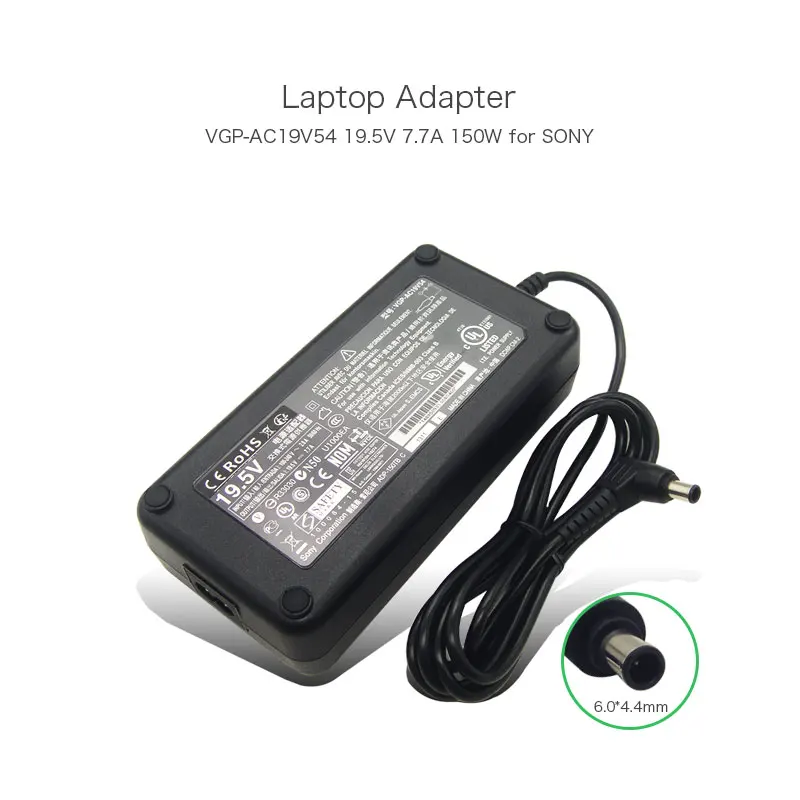 19.5V 7.7A 150W AC Power Adapter Laptop for Sony VGC-JS250 VPCL231FX VGP-AC19V17 VGP-AC19V18 VGP-AC19V54 Battery Charger
19.5V 7.7A 150W AC Power Adapter Laptop for Sony VGC-JS250 VPCL231FX VGP-AC19V17 VGP-AC19V18 VGP-AC19V54 Battery Charger