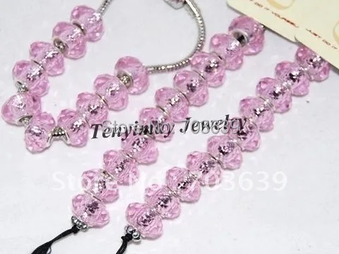 Wholesale 100pcs Pink Faceted Big Hole Glass Loose Beads For Charm Bracelet DIY Free Shipping
Wholesale 100pcs Pink Faceted Big Hole Glass Loose Beads For Charm Bracelet DIY Free Shipping