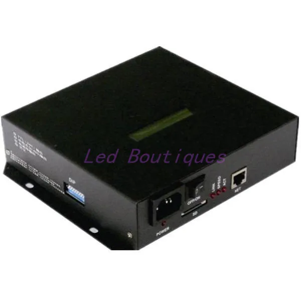 T-100K 8 Ports Output Pixel Controller Each Port Support 512-1024 WS2812B Pixels 
T-100K 8 Ports Output Pixel Controller Each Port Support 512-1024 WS2812B Pixels