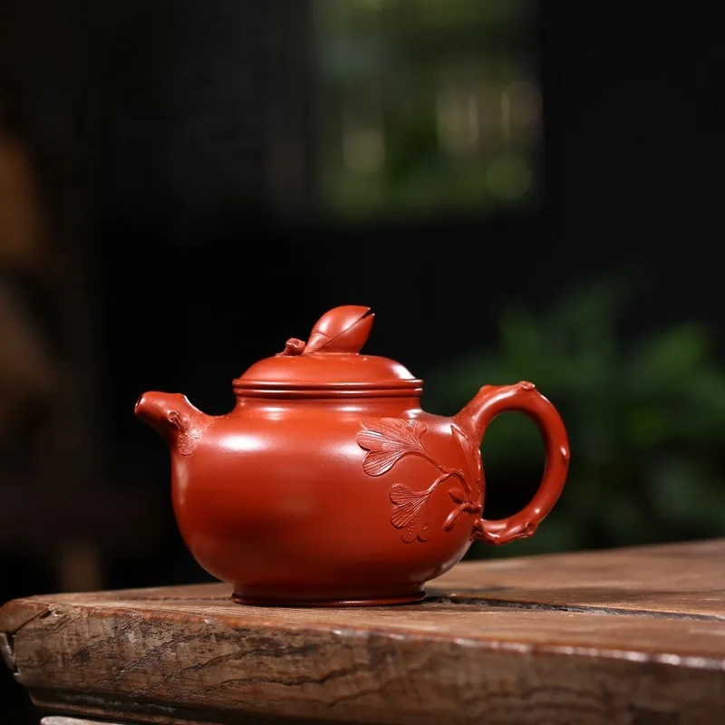 pure manual recommended yixing authentic quality dahongpao pistachios teapot certificate of full set of tea service
pure manual recommended yixing authentic quality dahongpao pistachios teapot certificate of full set of tea service