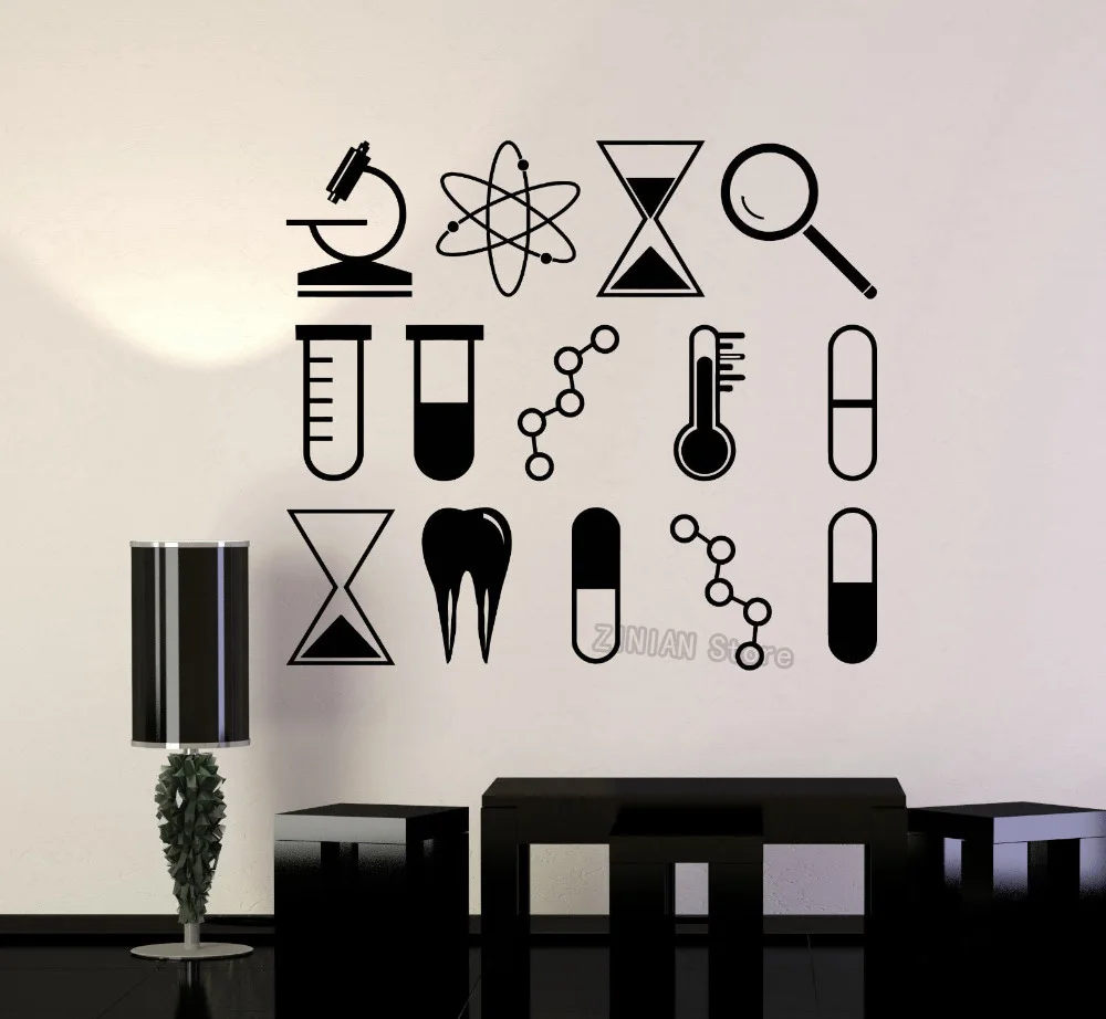 Science University School Laboratory Chemistry Creative Decal Interior Wall Decorative Removable Art Mural Classroom Decor H254
Science University School Laboratory Chemistry Creative Decal Interior Wall Decorative Removable Art Mural Classroom Decor H254