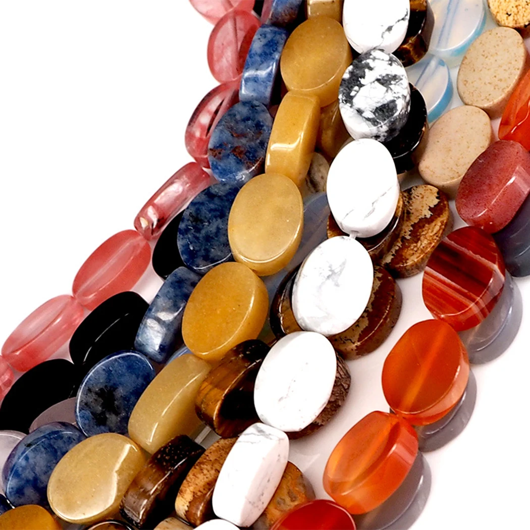 ICNWAY Gemstone Natural agate quartz tiger eye Sodalite 5*10*14mm oval Beads Making Jewelry DIY Necklace Pendant Bracelet 15inch
ICNWAY Gemstone Natural agate quartz tiger eye Sodalite 5*10*14mm oval Beads Making Jewelry DIY Necklace Pendant Bracelet 15inch
