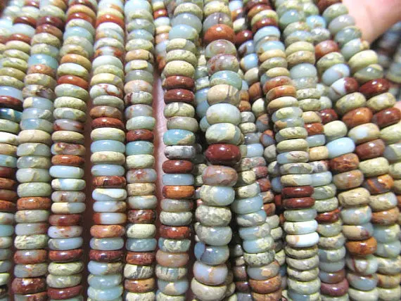 High Quality 2strands 4-12mm Natural Aqua Terra Jasper gemstone rondelle abacus wheel heishi rainbow jewelry beads
High Quality 2strands 4-12mm Natural Aqua Terra Jasper gemstone rondelle abacus wheel heishi rainbow jewelry beads