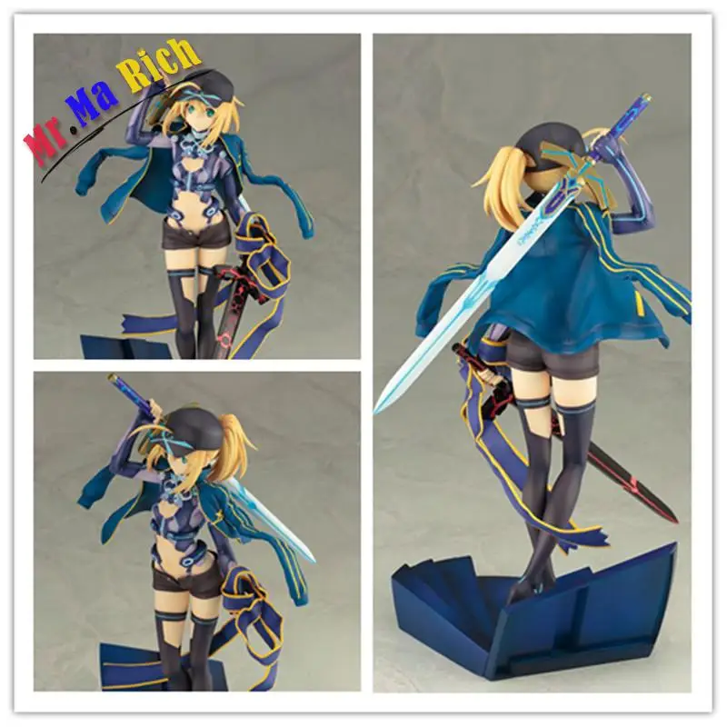 22 см Новое поступление Аниме Фигурка Fate Grand Order Saber Assassin загадочная героиня X Ver 1/7