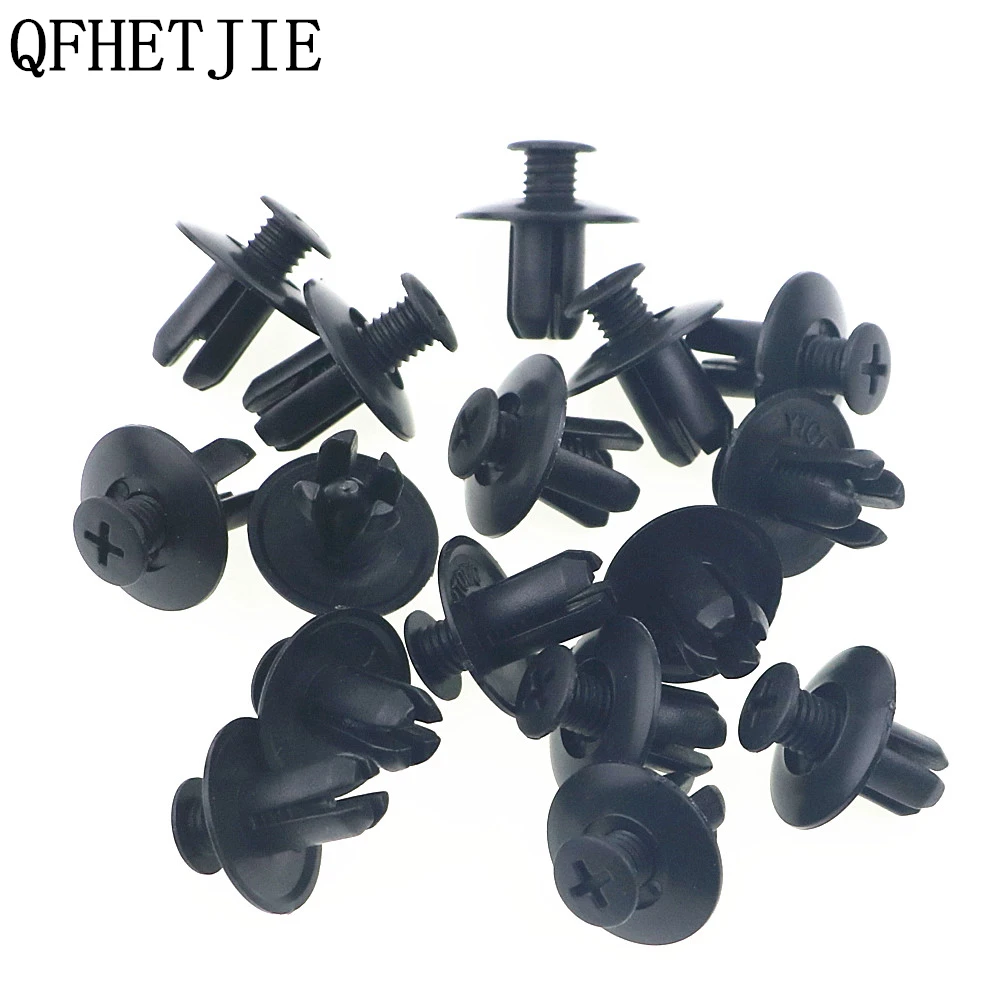 QFHETJIE 50pcs 8mm Automotive fasteners Universal Purpose Plastic Expansion Rivets Car Decoration Folder Door Push-Type Clips
QFHETJIE 50pcs 8mm Automotive fasteners Universal Purpose Plastic Expansion Rivets Car Decoration Folder Door Push-Type Clips