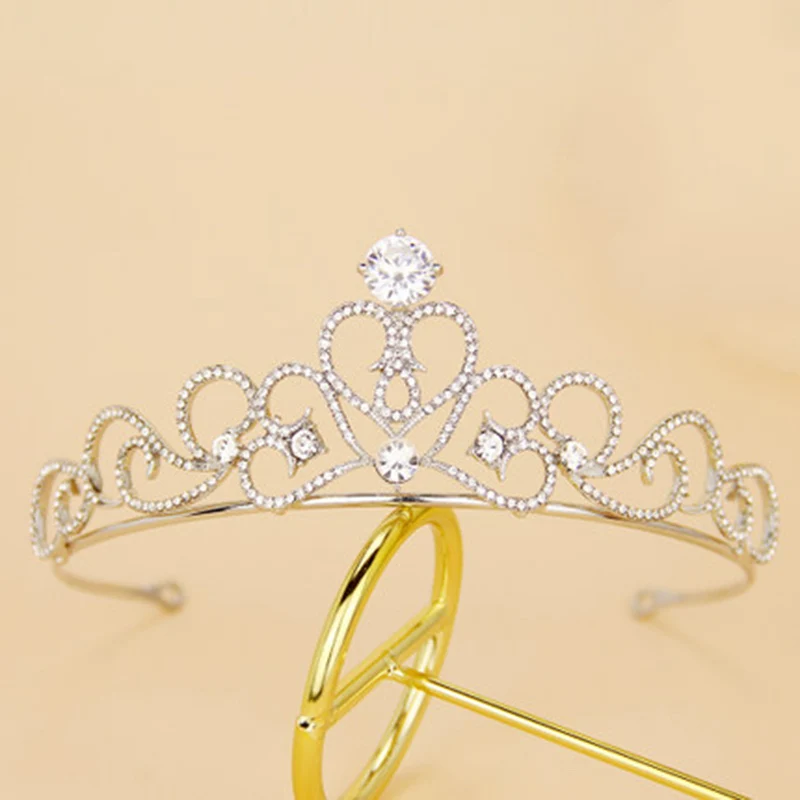 Zirconia Tiara Princess Crown Headband Crystal Hairband Heart CZ Wedding Tiara Hair Accessories Kid Bridal Head Jewelry Diadema
Zirconia Tiara Princess Crown Headband Crystal Hairband Heart CZ Wedding Tiara Hair Accessories Kid Bridal Head Jewelry Diadema