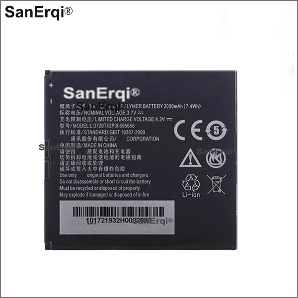 For ZTE Li3720T42p3h605656 Phone battery For ZTE N9100 Avid 4G N9120 Concord 2 Z730 2000mAh
For ZTE Li3720T42p3h605656 Phone battery For ZTE N9100 Avid 4G N9120 Concord 2 Z730 2000mAh