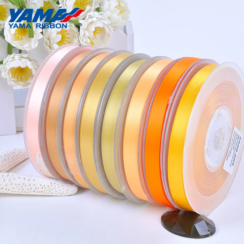 YAMA Ribbons 3mm 500yards/lot Double Face Satin Ribbon Satijn Lint Yellow for Party Wedding Decoration Handmade Rose Flowers
YAMA Ribbons 3mm 500yards/lot Double Face Satin Ribbon Satijn Lint Yellow for Party Wedding Decoration Handmade Rose Flowers
