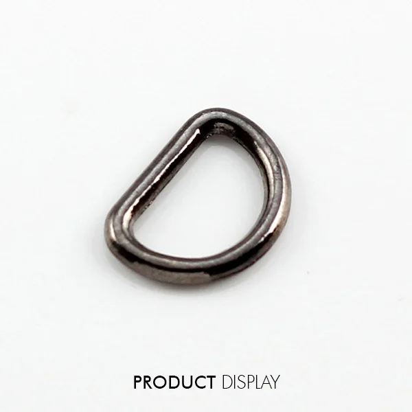 Craft Metal Black Gun D Shaped Ring Belt Buckle 10mm For Bags Clothes Sewing Hooks Clips Sewing Supplies 200piece/K291
Craft Metal Black Gun D Shaped Ring Belt Buckle 10mm For Bags Clothes Sewing Hooks Clips Sewing Supplies 200piece/K291