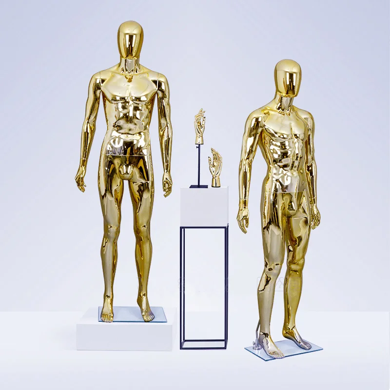 Electroplated Man Mannequin Full Body Muscle Mannequin Fashion Color Customized By Factory
Electroplated Man Mannequin Full Body Muscle Mannequin Fashion Color Customized By Factory