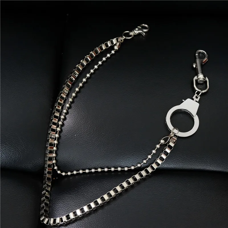 Men's Waist Chains Pants Chain Punk Rock Metal Chain Complex Accessories Hiphop Trousers Chains Ornament Belt Jeans decorations
Men's Waist Chains Pants Chain Punk Rock Metal Chain Complex Accessories Hiphop Trousers Chains Ornament Belt Jeans decorations