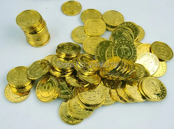 Free ship 50x plastic gold Bitcoin BTC coin pirate treasure gold coins props toys Halloween party favors cosplay kid hours fun
Free ship 50x plastic gold Bitcoin BTC coin pirate treasure gold coins props toys Halloween party favors cosplay kid hours fun