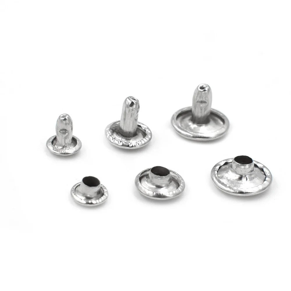 150 sets of rivets and tool kits. Silver double-sided rivets. Metal buttons. Press button. Luggage nails. Clothing & Accessories
150 sets of rivets and tool kits. Silver double-sided rivets. Metal buttons. Press button. Luggage nails. Clothing & Accessories