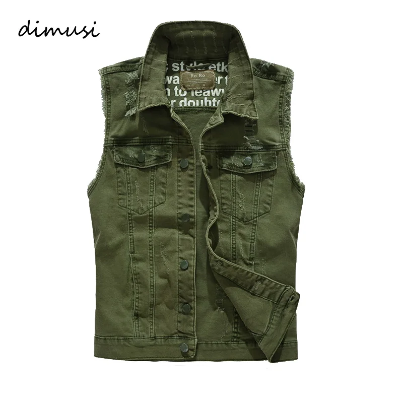 DIMUSI Camouflage Men Denim Vest Vintage Sleeveless washed jeans waistcoat Man Military Slim Fit Vest Cowboy ripped Jacket,YA627
DIMUSI Camouflage Men Denim Vest Vintage Sleeveless washed jeans waistcoat Man Military Slim Fit Vest Cowboy ripped Jacket,YA627