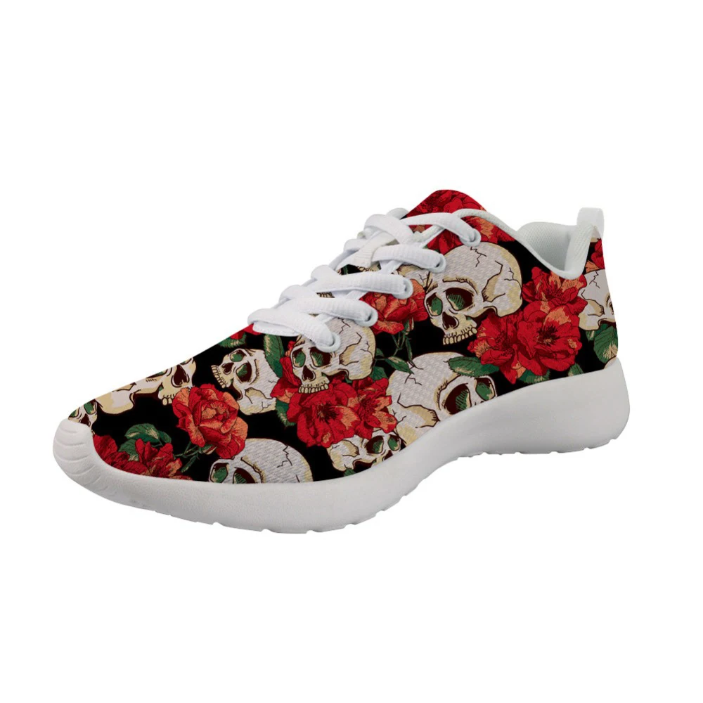 Customized Rose Skull Men Sneakers Breathable comfortable Male Lace up Casual Shoes for Adult high-quality Plus size 37-48
Customized Rose Skull Men Sneakers Breathable comfortable Male Lace up Casual Shoes for Adult high-quality Plus size 37-48
