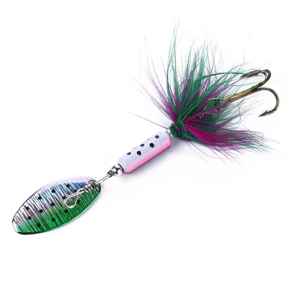 Metal Fishing Jigging Spoon Lure 6.5cm 3.5g Casting Blade SpinnerBaits 4Pcs Treble Hooks Tackle for Salmon Bass
Metal Fishing Jigging Spoon Lure 6.5cm 3.5g Casting Blade SpinnerBaits 4Pcs Treble Hooks Tackle for Salmon Bass