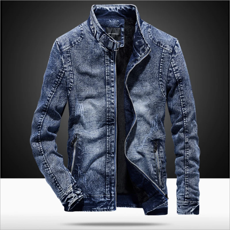 European Style 2018 New Fashion Vintage Washed Male Zipper Denim Jacket Men Jean Blue Grey
European Style 2018 New Fashion Vintage Washed Male Zipper Denim Jacket Men Jean Blue Grey