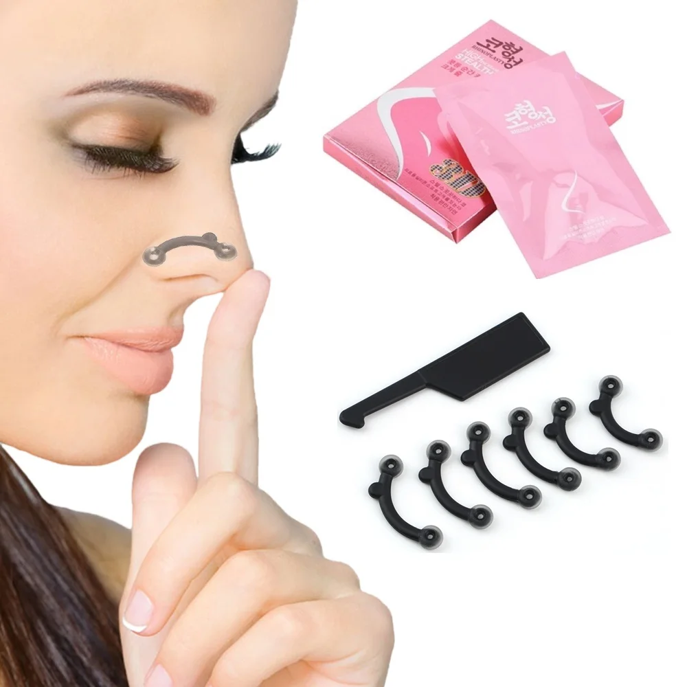 New 6pcs 3 Sizes in 1 Set Secret Nose Up Beauty Tools Lifting Nose Shaper No Pain Nose Shaping Clip Clipper Hot Sale
New 6pcs 3 Sizes in 1 Set Secret Nose Up Beauty Tools Lifting Nose Shaper No Pain Nose Shaping Clip Clipper Hot Sale
