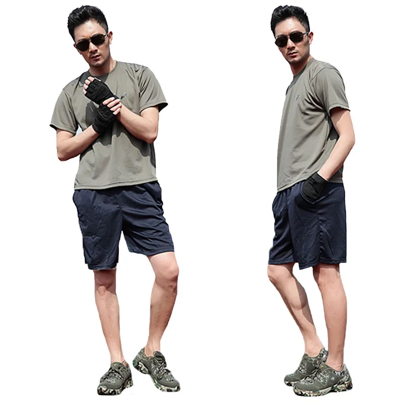 Summer Army Military Tactical Fitness T Shirts Suits Men Cargo Breathable Tops Casual Tees SWAT Police Short-sleeve Quick-drying
Summer Army Military Tactical Fitness T Shirts Suits Men Cargo Breathable Tops Casual Tees SWAT Police Short-sleeve Quick-drying