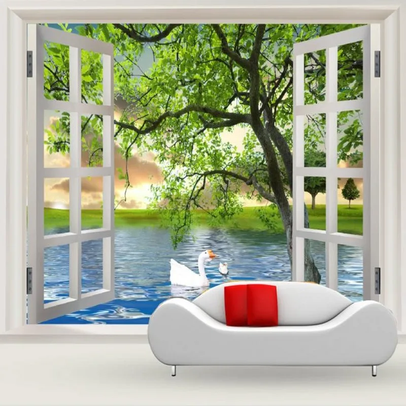 Dropshipping Colomac Green Wallpaper 3D Fake Window Scenery Mural Decoration Wallpaper Wallpapers for Living Room Papel Pintado
Dropshipping Colomac Green Wallpaper 3D Fake Window Scenery Mural Decoration Wallpaper Wallpapers for Living Room Papel Pintado