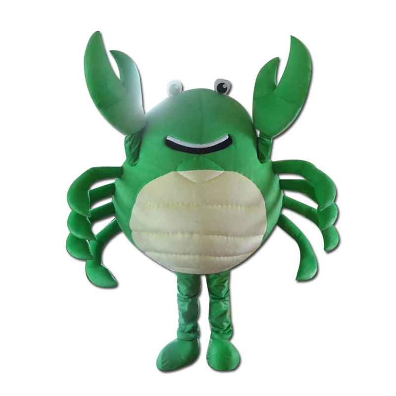 Green Big Crab Character Mascot Costume Cosplay Outfits Adult Size Cartoon Mascot costume For Carnival Festival Commercial Dress
Green Big Crab Character Mascot Costume Cosplay Outfits Adult Size Cartoon Mascot costume For Carnival Festival Commercial Dress