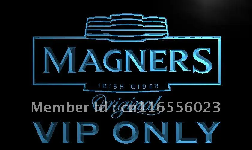 LA483- VIP, только Magners, ирландский Сидр, светодиодная неоновая световая вывеска, украшение для дома
LA483- VIP, только Magners, ирландский Сидр, светодиодная неоновая световая вывеска, украшение для дома