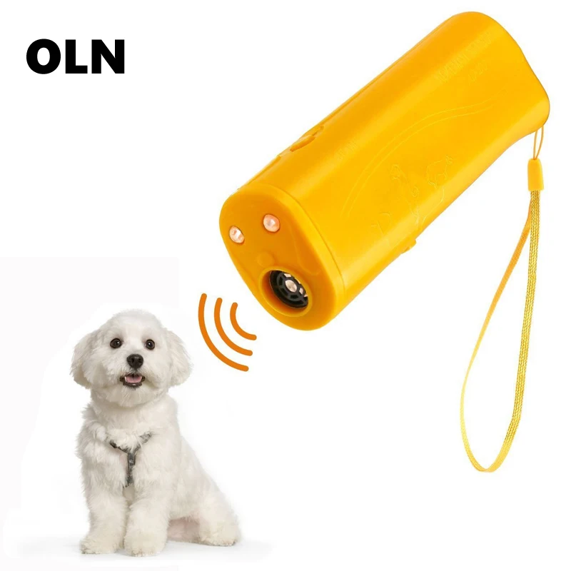 OLN 3 in 1 Dog Bark Stop Repeller Handheld Ultrasonic Dog Repeller Anti Bark Control Anti Barking Device with LED Flashlight
OLN 3 in 1 Dog Bark Stop Repeller Handheld Ultrasonic Dog Repeller Anti Bark Control Anti Barking Device with LED Flashlight
