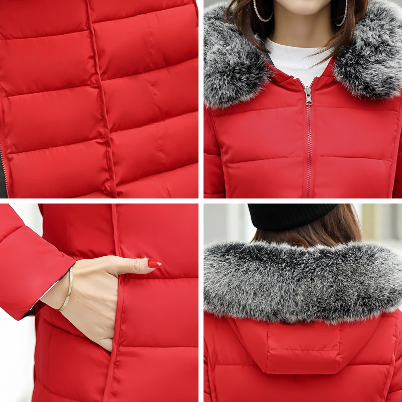 Both Two Sides Can Wear Winter Jacket Women With Fur Collar Hooded Womens Coat Coats Long Parka 2019 High Quality Female Parkas
Both Two Sides Can Wear Winter Jacket Women With Fur Collar Hooded Womens Coat Coats Long Parka 2019 High Quality Female Parkas