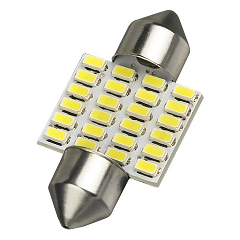 Car Styling 10pcs 28mm 31mm 12V 3014 24 SMD Festoon Lamp Car LED Light Auto Dome Bulbs for Cars Pate Number Light read headlight
Car Styling 10pcs 28mm 31mm 12V 3014 24 SMD Festoon Lamp Car LED Light Auto Dome Bulbs for Cars Pate Number Light read headlight