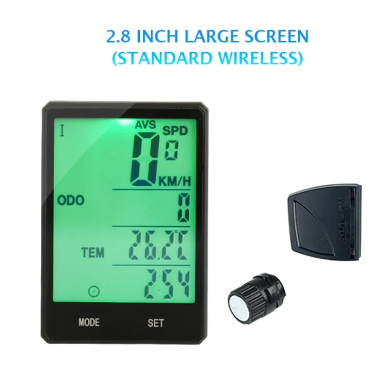 INBIKE 2.8inch Wireless stopwatch Bike Computer Rainproof Multifunction Bicycle Odometer Cycling Speedometer Stopwatch
INBIKE 2.8inch Wireless stopwatch Bike Computer Rainproof Multifunction Bicycle Odometer Cycling Speedometer Stopwatch