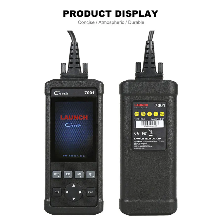 Считыватель кода своими руками CReader 7001 полный OBD2 сканер/сканирующий инструмент с