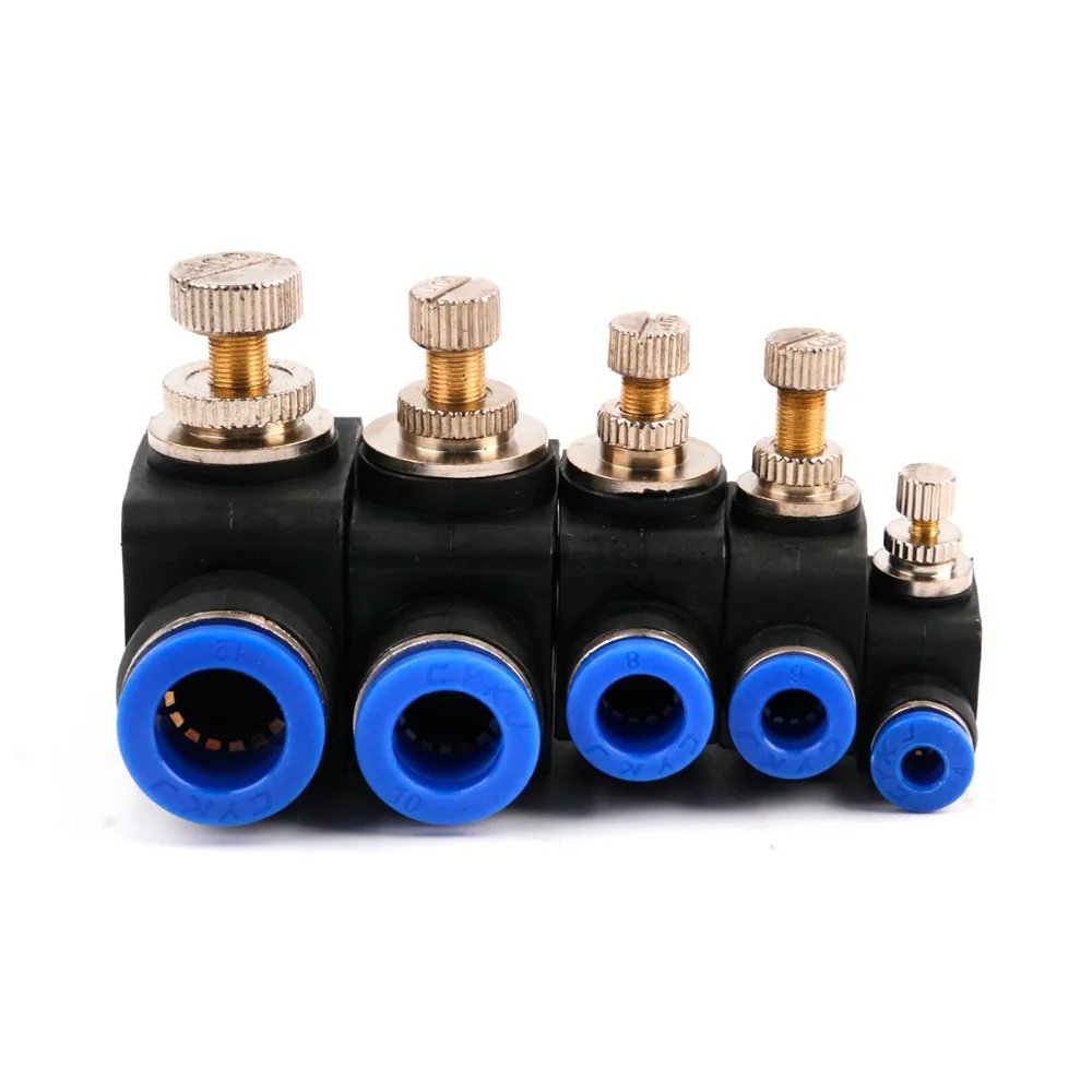 Throttle Valve SA 4-12mm Air Flow Speed Control Valve Tube Water Hose Pneumatic Push In Fittings Pneumatic Fittings Connectors
Throttle Valve SA 4-12mm Air Flow Speed Control Valve Tube Water Hose Pneumatic Push In Fittings Pneumatic Fittings Connectors