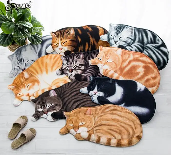 Cute 3D Cat Door Mat Carpet For Living Room Bathroom Children Bedroom Rugs And Carpets Computer Chair Floor Mat
Cute 3D Cat Door Mat Carpet For Living Room Bathroom Children Bedroom Rugs And Carpets Computer Chair Floor Mat