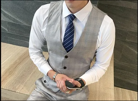 TANG 2019 New New Wedding Dress Business Casual Men's Blazer Slim Business Casual Tibetan Blue Checkered Four-season Dress
TANG 2019 New New Wedding Dress Business Casual Men's Blazer Slim Business Casual Tibetan Blue Checkered Four-season Dress