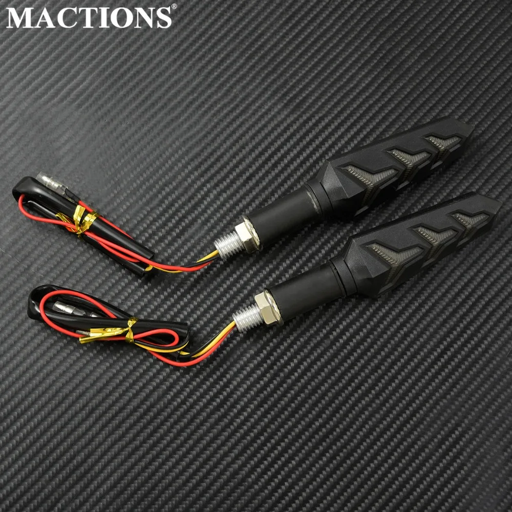 Motorcycle LED Turn Signals Flowing Water Blinker Flashing Lights Built Relay Bendable Universal Tail Flasher Indicator Lamp
Motorcycle LED Turn Signals Flowing Water Blinker Flashing Lights Built Relay Bendable Universal Tail Flasher Indicator Lamp