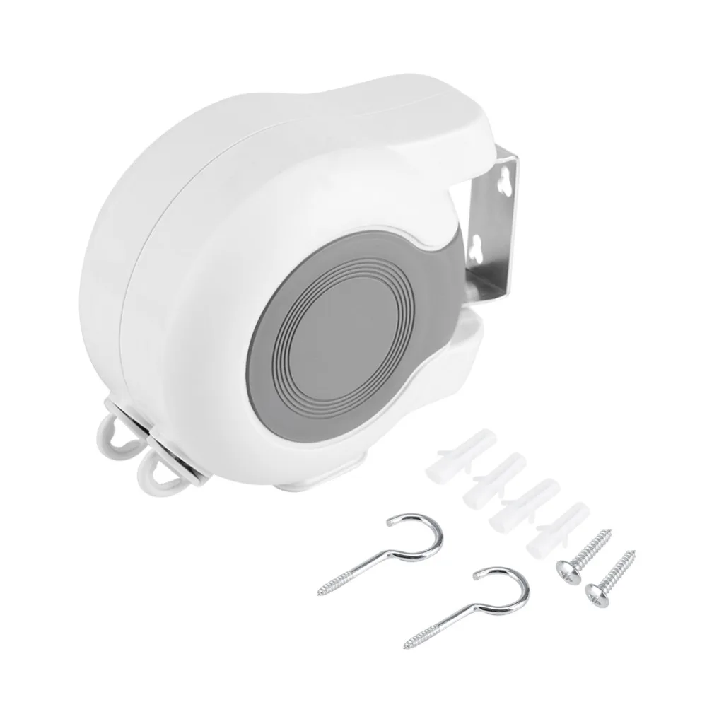 13m Wall-Mounted Retractable Double Clothes Drying Line Indoor Outdoor Washing Landry Tool
13m Wall-Mounted Retractable Double Clothes Drying Line Indoor Outdoor Washing Landry Tool