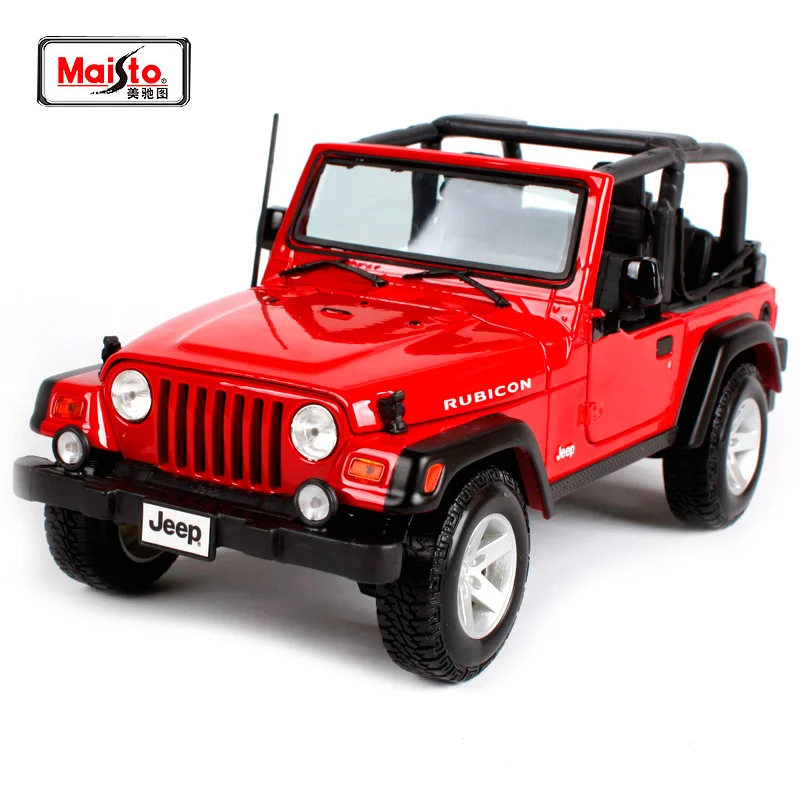 Модель автомобиля Maisto 1:18, модель внедорожника WRANGLER RUBICON, литая под давлением, в коробке, 31663
Модель автомобиля Maisto 1:18, модель внедорожника WRANGLER RUBICON, литая под давлением, в коробке, 31663