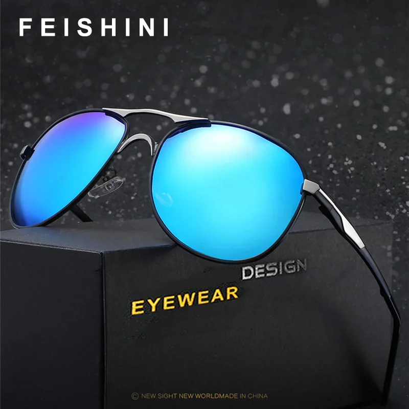 FEISHINI Original DESIGN Women Eyewear Quality PC Lens Sunglass Classic Pilot Polarized Sunglasses Men UV Protection Driving
FEISHINI Original DESIGN Women Eyewear Quality PC Lens Sunglass Classic Pilot Polarized Sunglasses Men UV Protection Driving