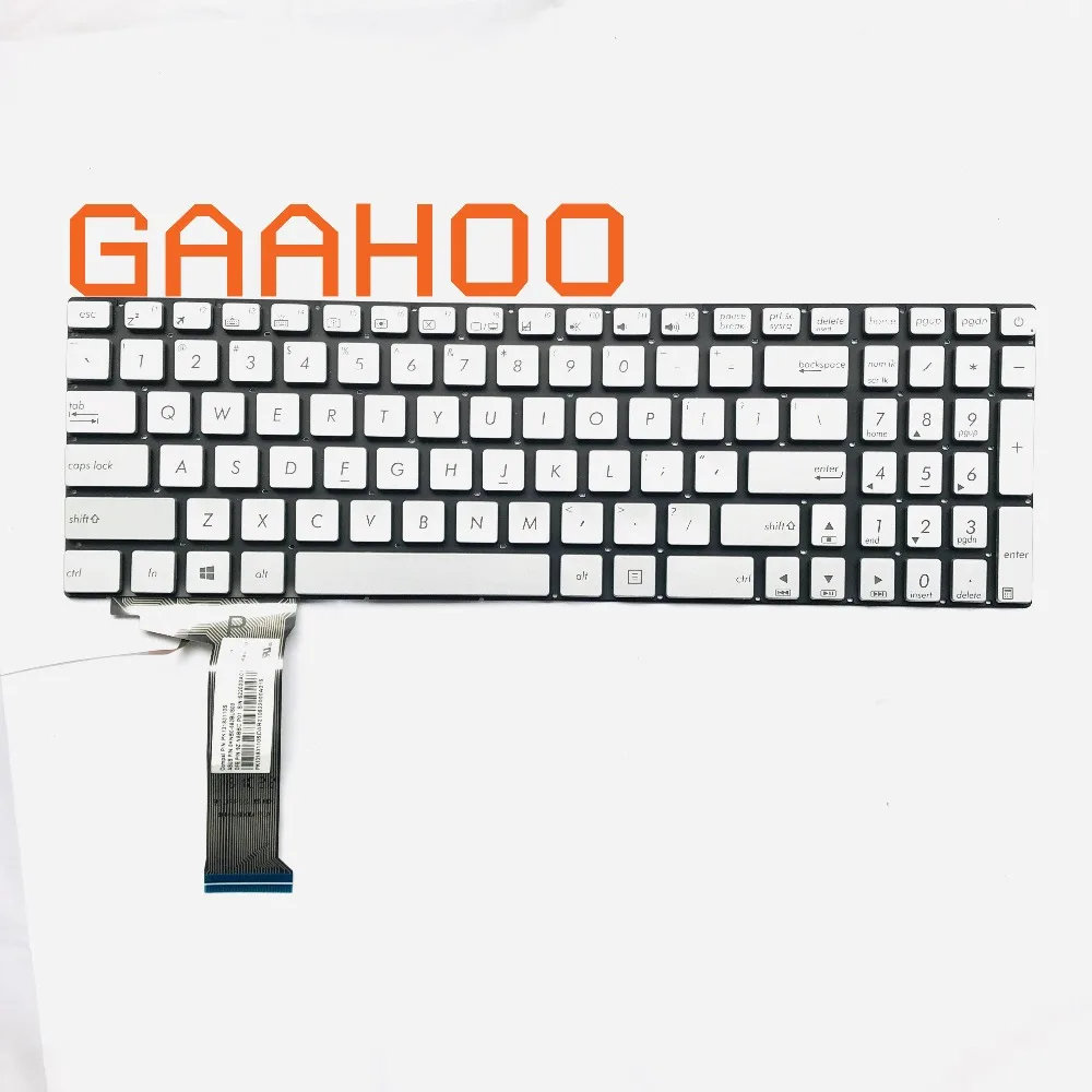 Оригинальная клавиатура с подсветкой для ASUS G771, G771JW, GL771JM, GL771JW, N551J, N551JK, N551JM, N551JQ, N551ZU, N551Z, G551JK, G551J, серебристая
Оригинальная клавиатура с подсветкой для ASUS G771, G771JW, GL771JM, GL771JW, N551J, N551JK, N551JM, N551JQ, N551ZU, N551Z, G551JK, G551J, серебристая