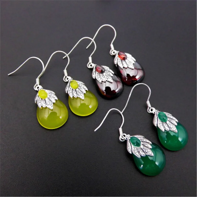 BESTLYBUY 925 Sterling Silver Garnet Yellow Agates Green Agates Drop Earrings For Ladies New Earrings FREE SHIPPING
BESTLYBUY 925 Sterling Silver Garnet Yellow Agates Green Agates Drop Earrings For Ladies New Earrings FREE SHIPPING