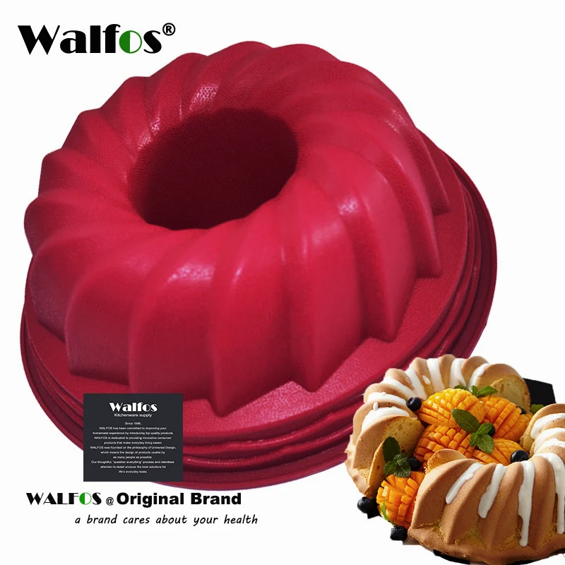 WALFOS food grade silicone Mousse mould large size Silicone Butter Cake Mould Bakeware Cake Pan Bread Pastry Tin Baking Mold
WALFOS food grade silicone Mousse mould large size Silicone Butter Cake Mould Bakeware Cake Pan Bread Pastry Tin Baking Mold