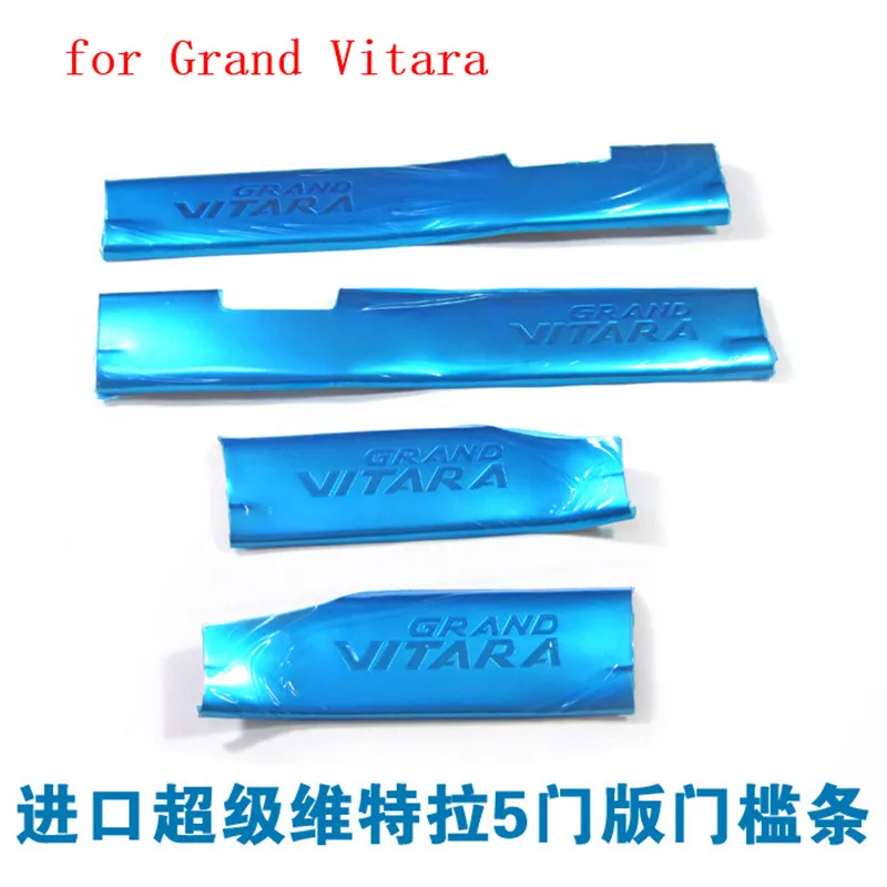 4pcs/set Door Sills Setpedal bienvenidos for Suzuki Grand Vitara 2007- 2012 Stainless Steel Door Sill Scuff Plates Car styling
4pcs/set Door Sills Setpedal bienvenidos for Suzuki Grand Vitara 2007- 2012 Stainless Steel Door Sill Scuff Plates Car styling