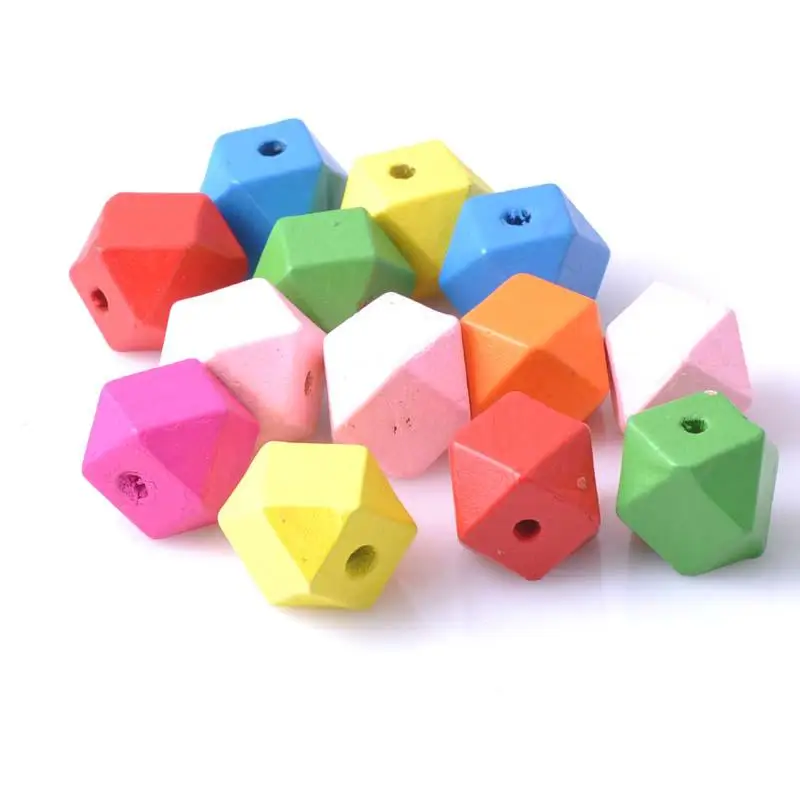 20mm 20pcs multicolour Faceted Wooden unfinished geometric Spacer Beads For Jewelry making Handmake DIY Accessory MT0565
20mm 20pcs multicolour Faceted Wooden unfinished geometric Spacer Beads For Jewelry making Handmake DIY Accessory MT0565